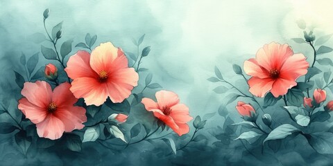 Floral Watercolor Delicacy