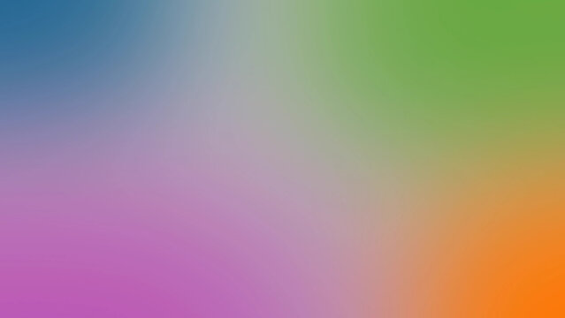 Encantos. Fundo colorido desfocado. Blur. Fundo de tela, apresentação, background para slides, luzes, flares, tons e cores suaves. Papel de parede, descanso de tela. Verde, azul, rosa, laranja