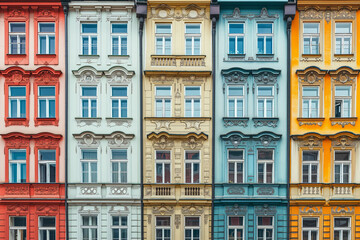 facade of the old house