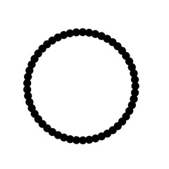 Circle with paint brush