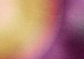 Grainy colorful gradient texture in yellow and purple