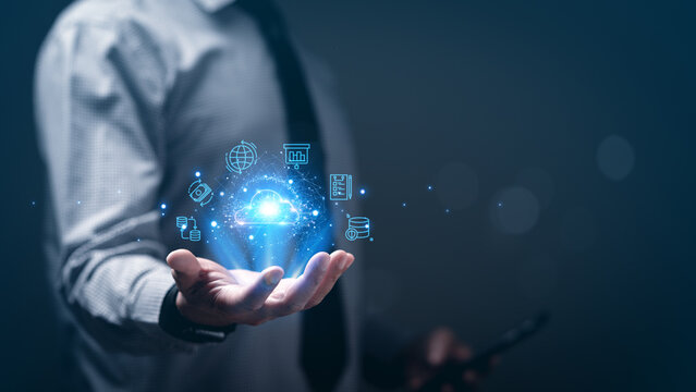 The administrator efficiently manages technology infrastructure, analyzing and overseeing cloud servers, ensuring data is securely stored, backed up, and accessible for seamless client management.