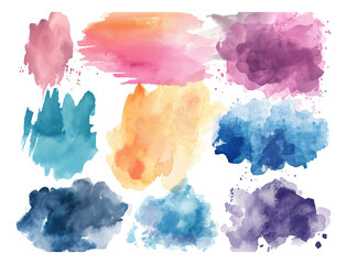 watercolor hand drawn background