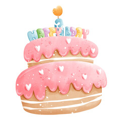 Banana Birthday Cake