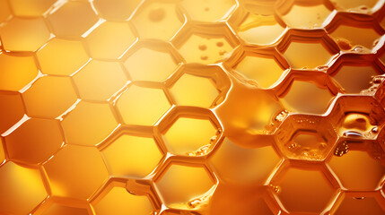 background with honeycomb