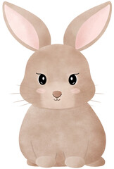 Brown Easter rabbit