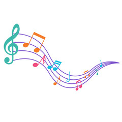 Musical Notes Illustration
