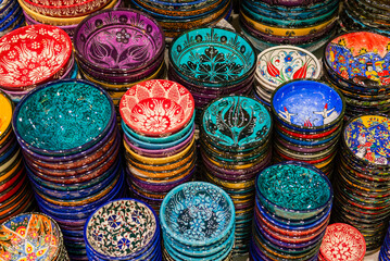 Inside the Grand Bazaar in Istanbul