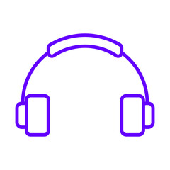 Headphones icon design