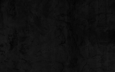 Elegant black background vector illustration with vintage distressed grunge texture and dark gray charcoal color pain