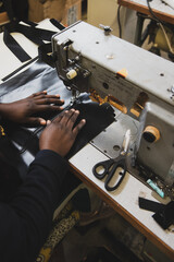 recycling with sewing machine