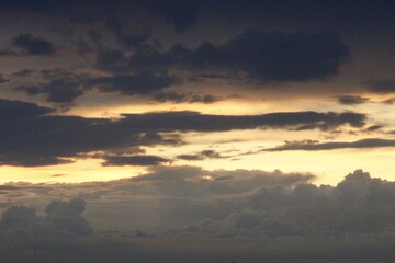 Fototapeta premium sunset in the sky