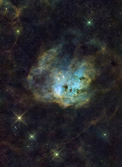 Space nebula in Auriga