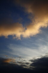 clouds in the sky
