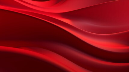 Abstract red wave background.Generative AI