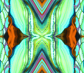 Granite and marble patterns, carpets, rugs, different interesting pattern works on the floor, patterns that follow each other.