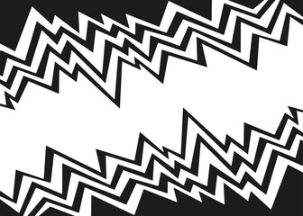 Abstract background with gradient zigzag line pattern and with some copy space area