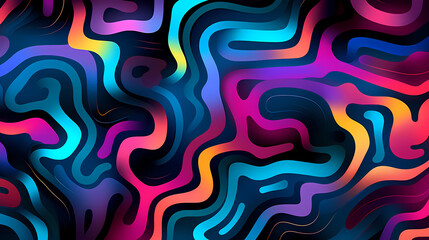 Fototapeta premium Abstract seamless doodle background, artistic backdrop