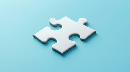 Obraz premium Puzzle. Business strategy, success solution, jigsaw games symbol. Idea metaphor. Creative idea, connection, challenge, partnership, teamwork, match