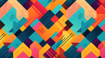 Abstract seamless doodle background, artistic backdrop