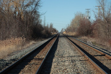 Fototapeta premium Voie ferré. 