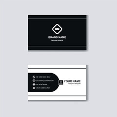 Business Card Design Template Vector or EPS 