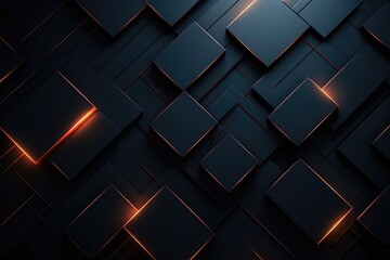 Abstract minimalistic dark shapes geometry background
