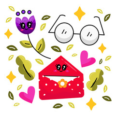 Red Envelope Character Vector