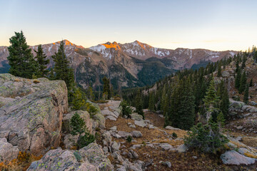 Deming Mountain in the Eagles Nest Wilderness, Colorado