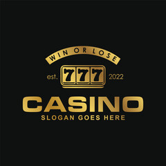 Casino Logo Design Template