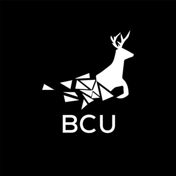 BCU Letter logo design template vector. BCU Business abstract connection vector logo. BCU icon circle logotype.
