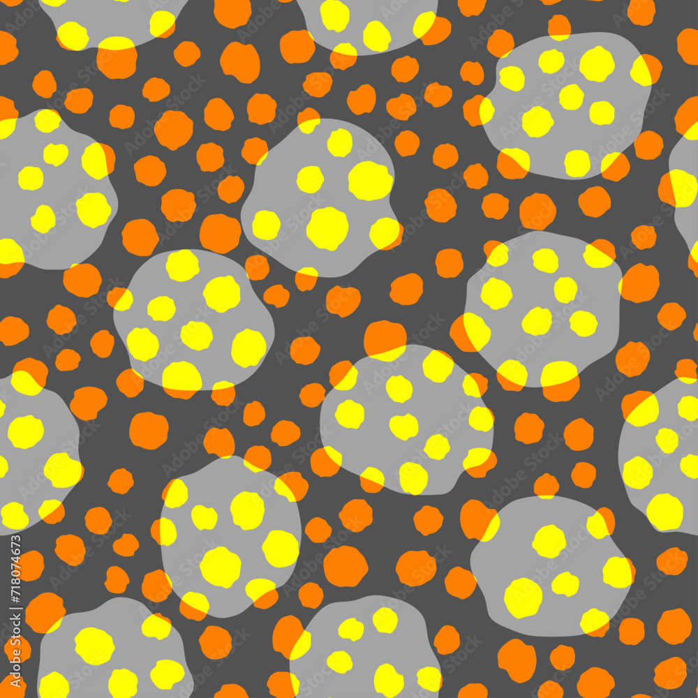 Aufkleber Geometric abstract pattern in low poly style.
