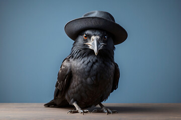 crows wear black hats