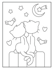 Valentine's Day Coloring Pages for Kids