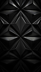 Fototapeta na wymiar Black Geometric Wallpaper
