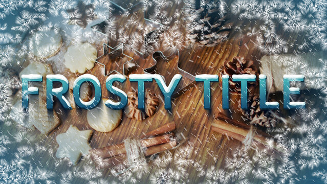Simple Frosty Media Reveal