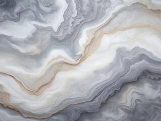 Obraz premium White curly marble texture background