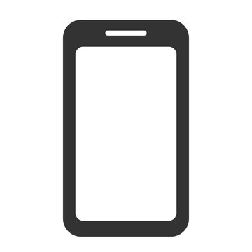 Smartphone / smart phone flat icon for websites
