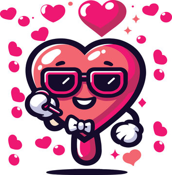 illustration of a pair of hearts