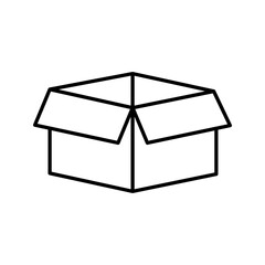 cardboard box icon