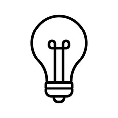 idea vector icon, lamp