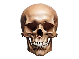 Skull, isolated on a transparent or white background