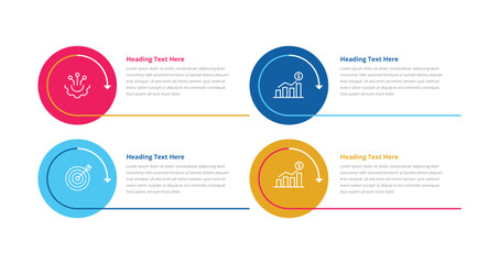 Fototapeta premium Timeline Infographics Vector Design, Vector business template for presentation, Infographics Layout