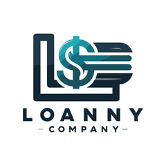 a logo for a loan company