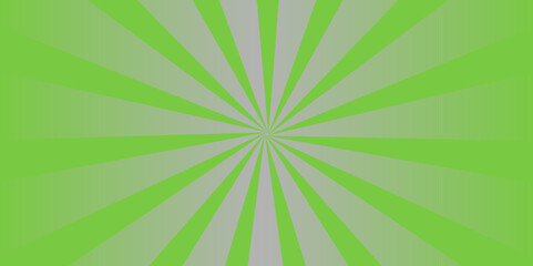 Retro sunburst background. Green grey sunshine spiral background. Abstract burst wallpaper for business website. banner social media advertising. colorful rainbow.