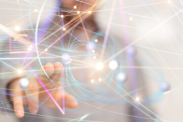 people network structure HR - Human resources management and recruitment