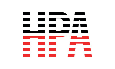 HPA three initial letter iconic line negative space minimal logo design vector template. monogram, abstract, wordmark, business, typography, minimalist, brand, company, flat, modern, unique, simple