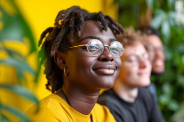 Pretty diverse teenagers hang out teens hanging out young age friends group laughing having fun students high school university leisure time friendship party partying funny youth sitting on couch