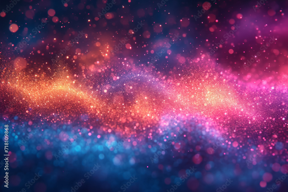 Aufkleber abstract glowing waves. background for design with selective focus and copy space.