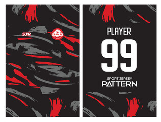 Sport Jersey Background Vector Pattern